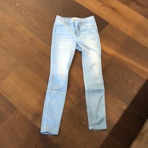 Abercrombie Jean leggings high rise W25 L27 size 0